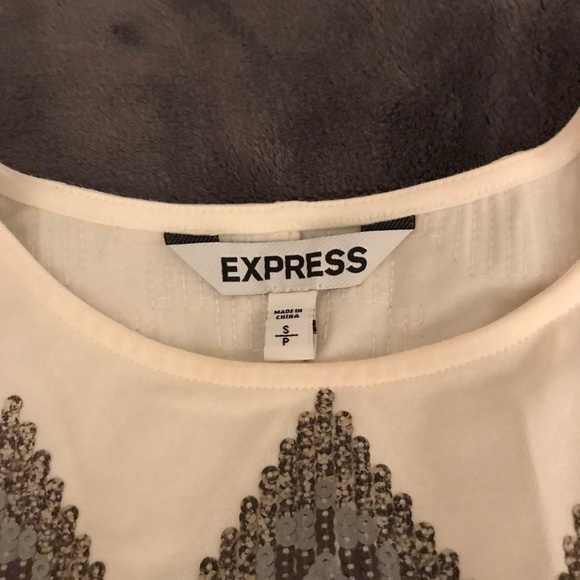 NWT Express Aztec Sequin Dress - Picture 5 of 8